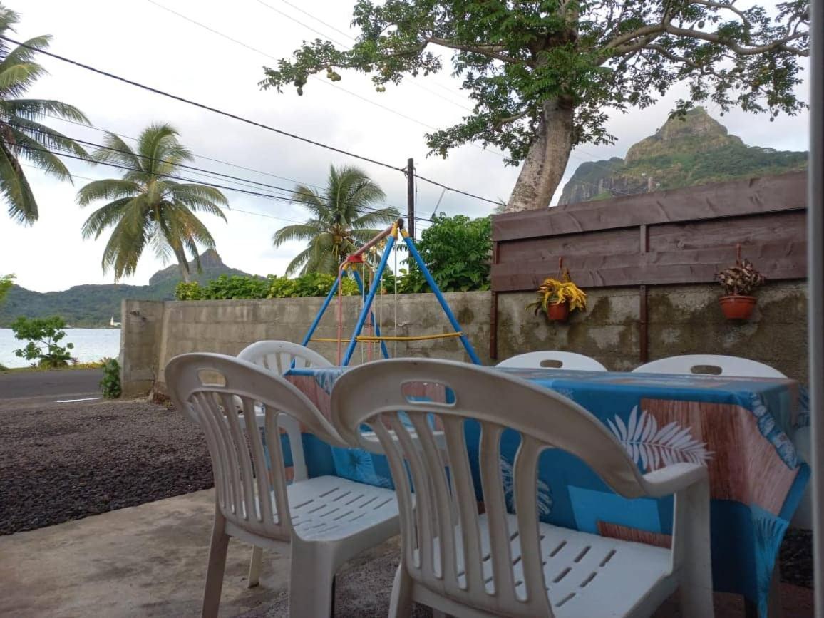Bora Bora Vaitihei Lodge Bagian luar foto